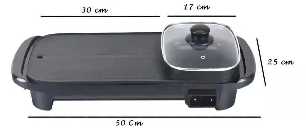 Parrillera Churrasquera + Sarten 2en1