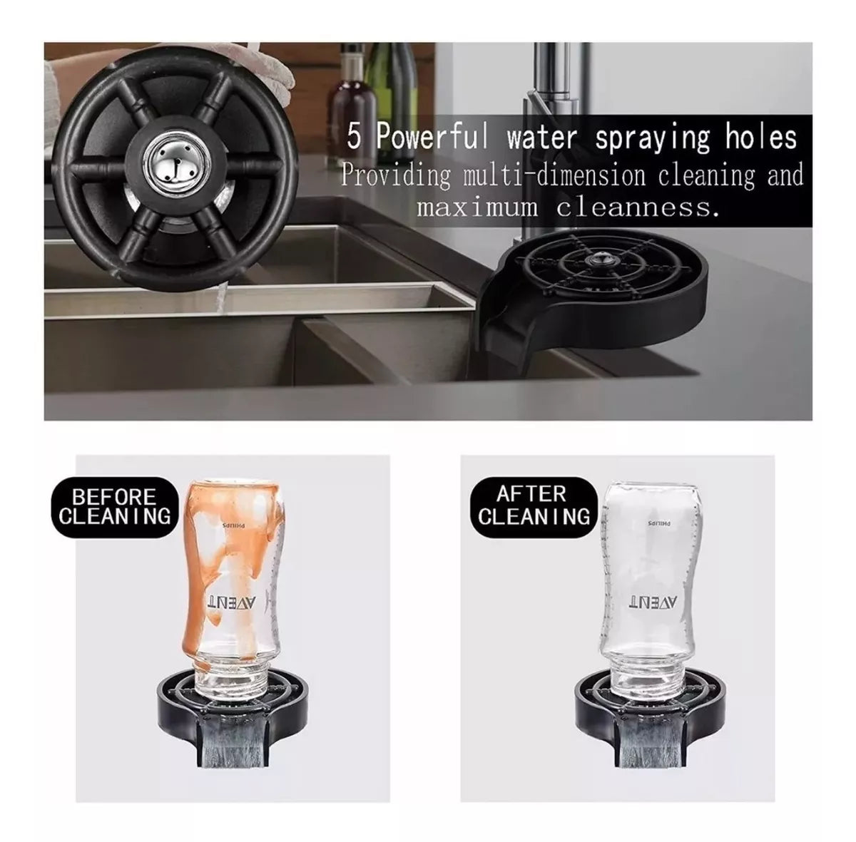 Enjuagadora De Vasos Automática